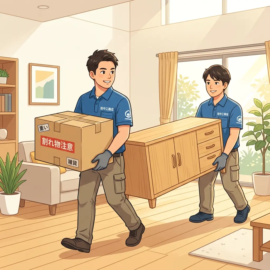 袋井市・浜松市での家具移動や荷物の移動運搬を手伝う何でも屋N8